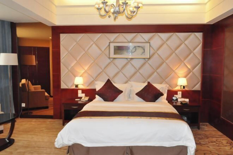 Bedroom 4, Qingshen Hotel, Meishan