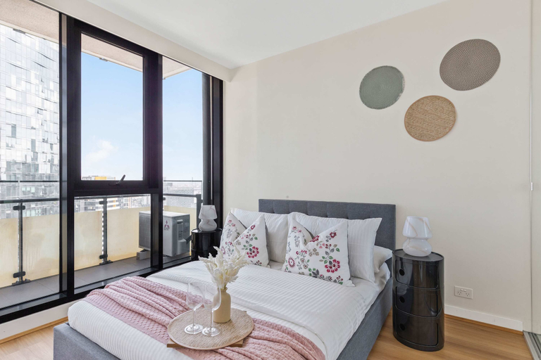 Interior 3, Chic 2BR City Stay by Crown Casino, Skyline Views, Melbourne