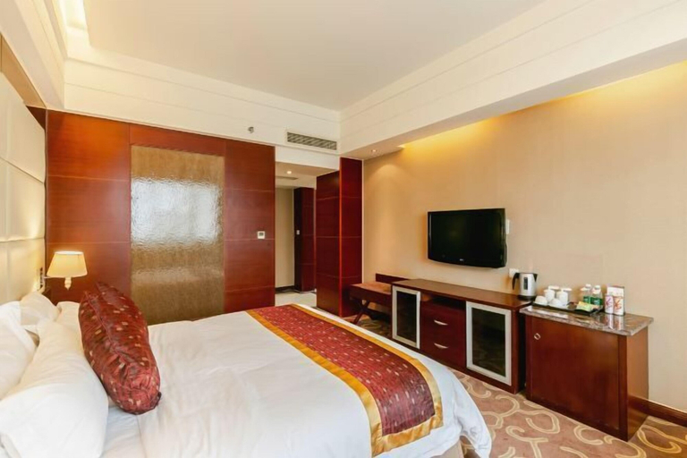 Bedroom 3, Qingshen Hotel, Meishan