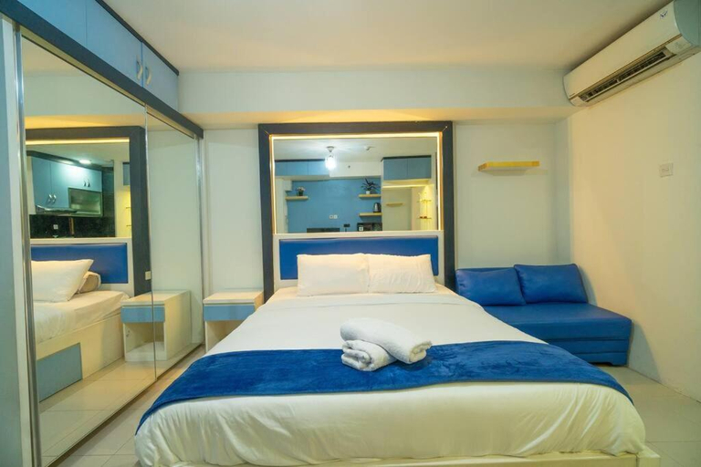 Bedroom 2, Studio Apartment at Bassura City by Win Rooms, Jakarta Timur