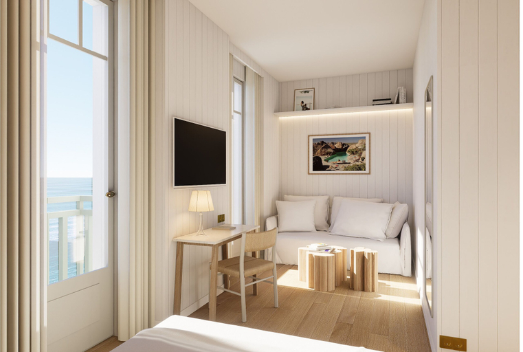 Bedroom 2, Hôtel de la Plage – En cours de classement 4 étoiles, Charente-Maritime
