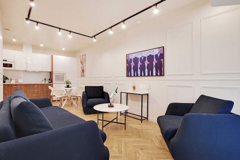 Living room 5, Charming Apt - AC - 2br/6p - Near Bastille, Paris