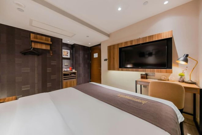 Bedroom 3, Home‑Inn Selected Hotel (Hangzhou Binjiang Longfor Paradise Jianghan Road Metro Station), Hangzhou