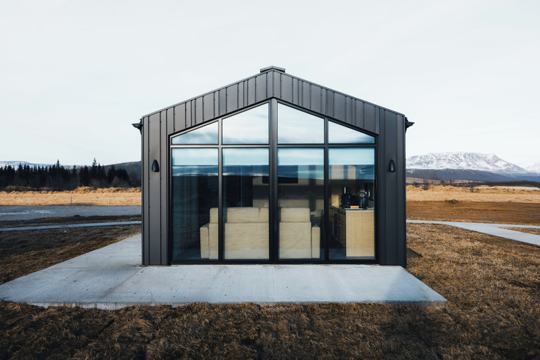 Front of property, Green Geysir Cottage, Biskupstungnahreppur
