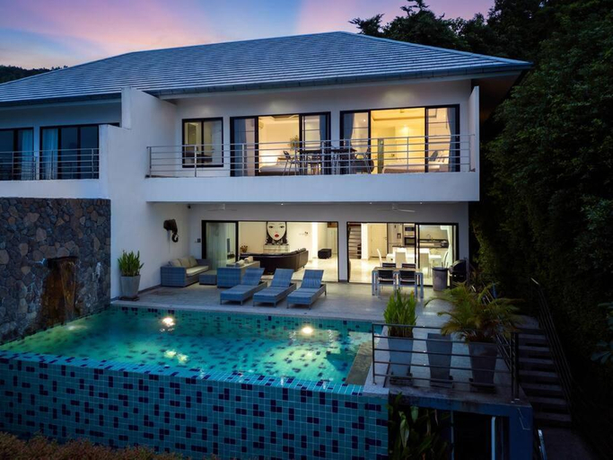 Sport & Beauty 3, VILLA DOVE Hillside Modern Infinity Sea View Pool, Ko Samui