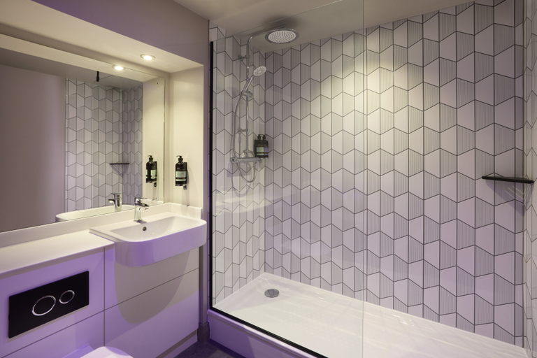 Bathroom 5, Premier Inn Solihull Town Centre, Solihull