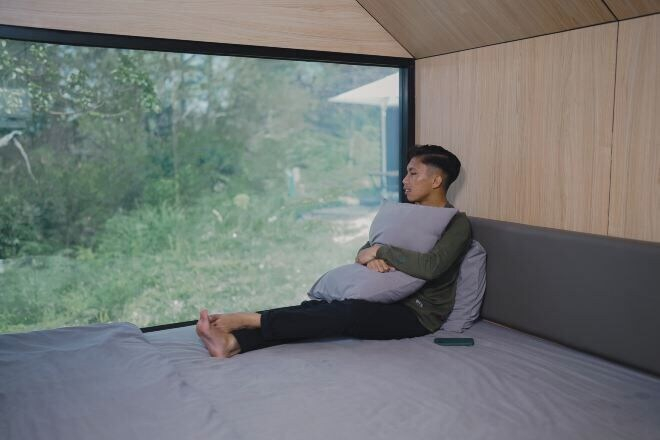 Bedroom 3, Bobocabin Kaldera, Toba, Toba