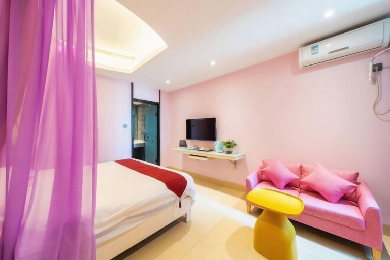 Bedroom 5, Tinglan Light Stay Hotel, Haikou