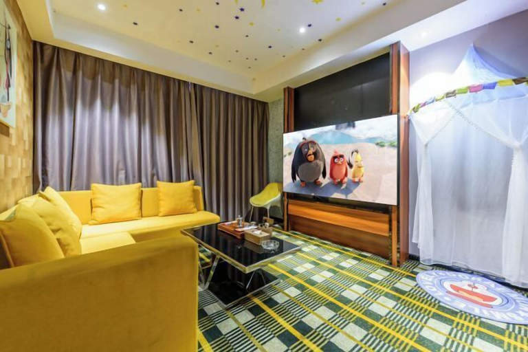 Bedroom 3, Huanyu Hotel (Lingshan Bus Terminal), Qinzhou