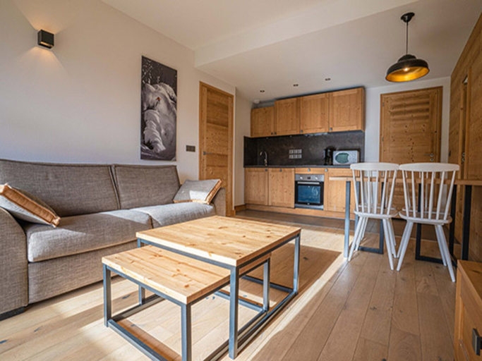 Living room 5, Apartment in Combloux With Mont Blanc Views, Haute-Savoie