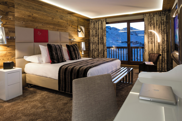 Bedroom 3, Hôtel Koh-I Nor by Les Etincelles, Savoie