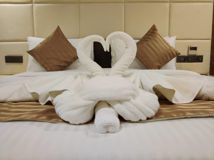 Bedroom 2, Hotel Minerva Grand, Krishna