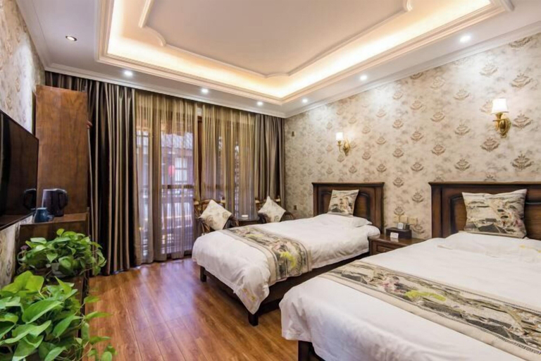 Bedroom 4, Jiezi Ancient Town Old Manor, Chengdu