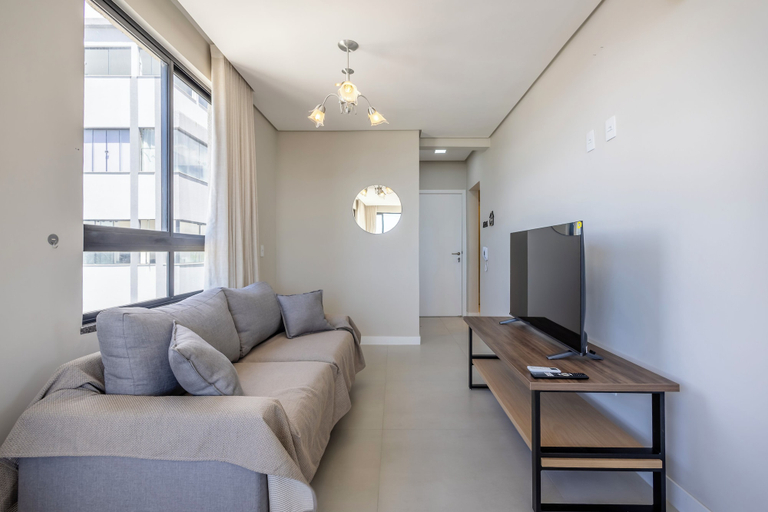 Living area 3, Feel the sea Breeze in This Condominium 220m From the Beach - Ibhs, Barra Velha