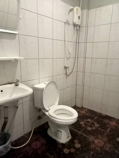Bathroom, รุ้งรวีรีสอร์ท, Muang Nakhon Nayok