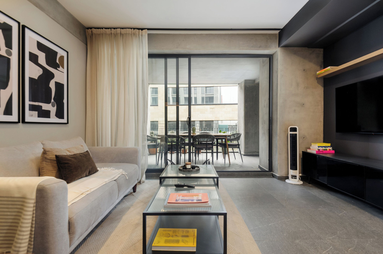 Living area 4, Sennse by Wynwood House, Mexico City
