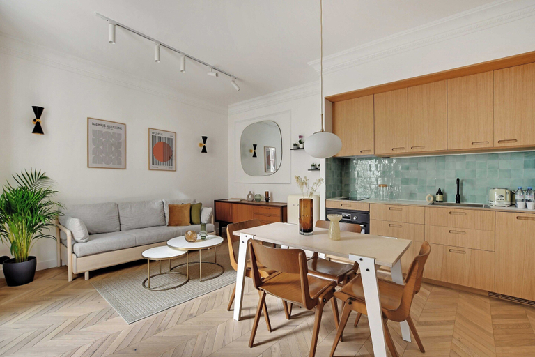 Private kitchen 5, Magnificent apt in Bastille- 1bd/4p - Near Marais, Paris