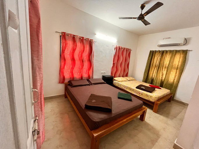 Bedroom 2, Jamath Villas 1307, Ramanathapuram
