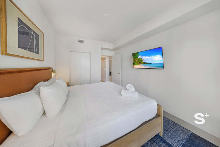 Room 1, Modern and Cozy 1-BD- Rooftop pool & Gym, Miami-Dade