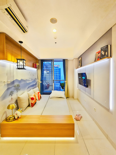 Living area 2, Keio By SanLiving - 2BR - HubLife Mall, Jakarta Barat