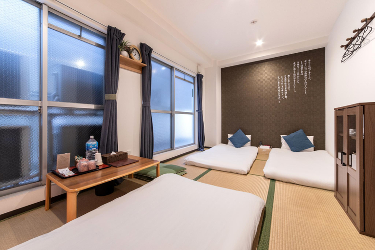 Bedroom 3, Hotel Saikoukan, Osaka