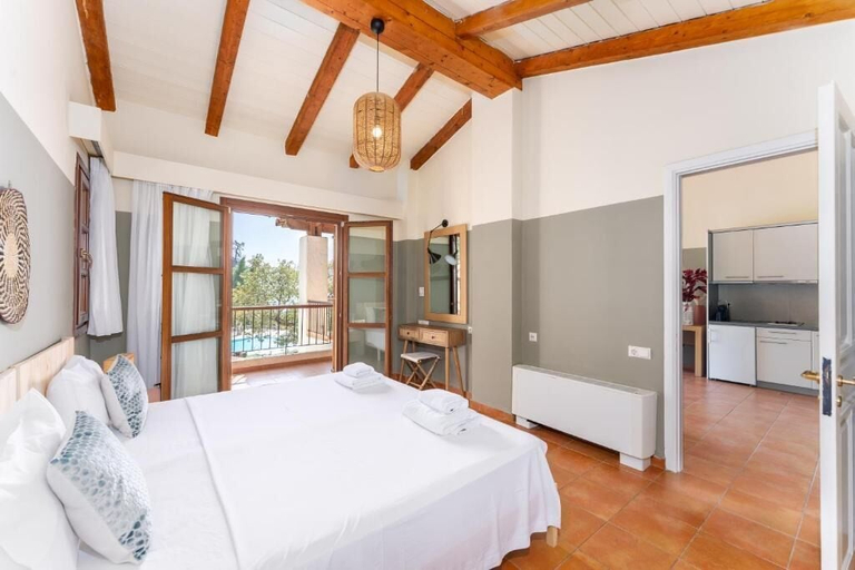 Bedroom 3, Kaminos Wellness Resort, Central Greece