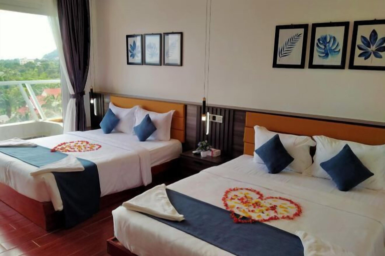 Bedroom 4, Kep Sea View Hotel & Sky Bar, Kaeb
