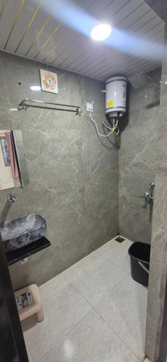 Bathroom 2, New Mahamaya Guest House, Ujjain