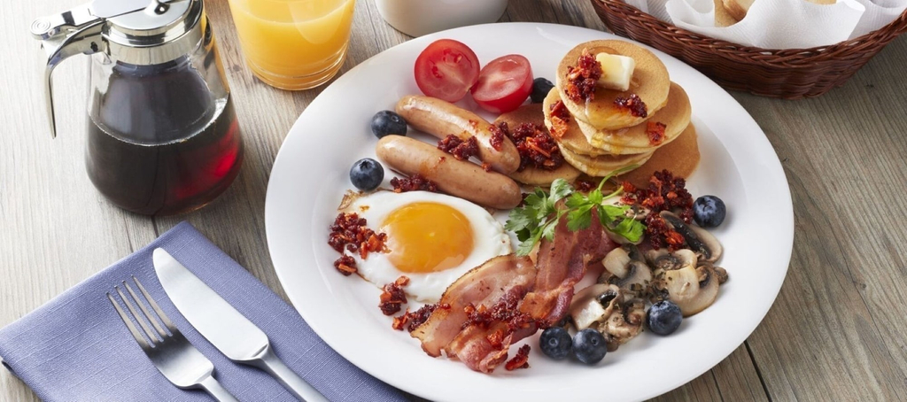 Breakfast meal, Funky Monkey Hotel Hostel Apartment, Bagmati
