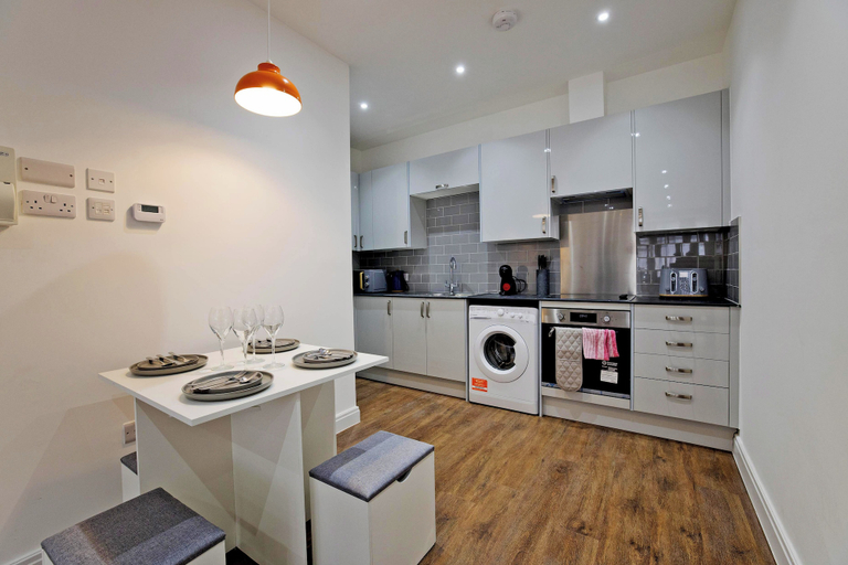 Private kitchenette 2, Imperial Woodberry Grove Apartments, London
