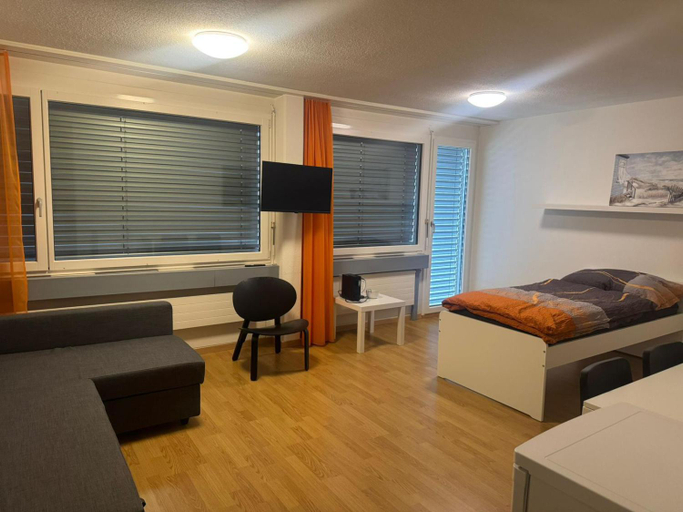 Bedroom 2, Anstatthotel Zug - app self-check-in, Zug