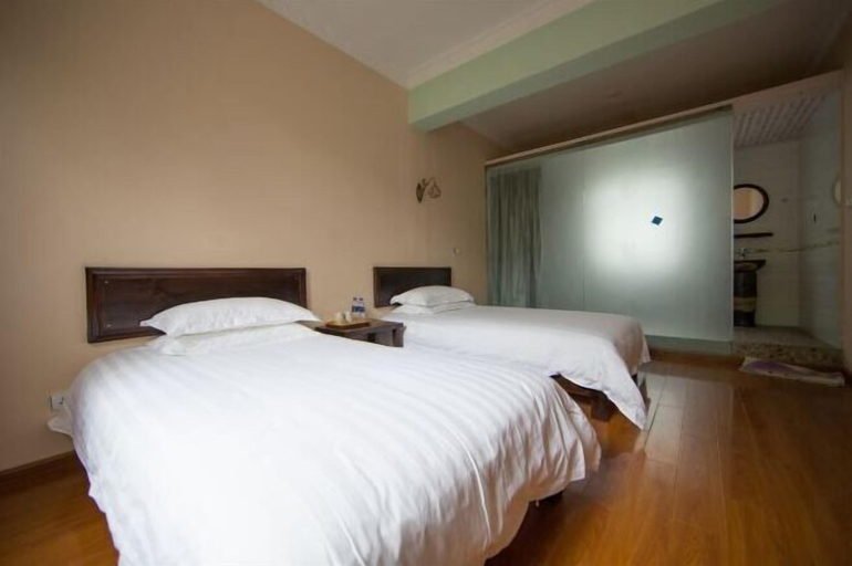 Bedroom 3, Dali Ancient City Xiaoqiang Craft Theme Homestay, Dali Bai