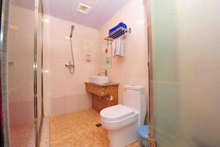 Bathroom, Jixibeifu Hotel, Jixi