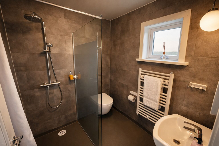 Bathroom 3, Hotel Lækur, Rangárvallahreppur