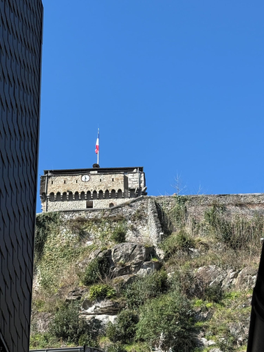 View from room 5, La Rose du Château, Hautes-Pyrénées