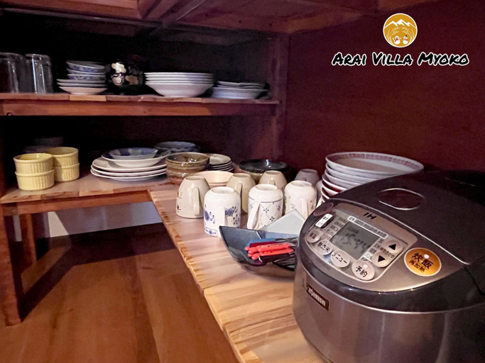 Food & Drinks, Arai Villa Myoko, Myōkō