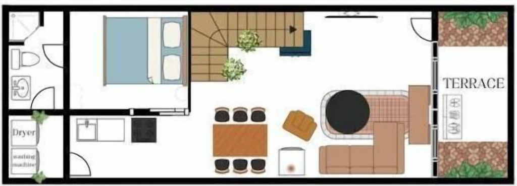 Floor plan, 3 Bedroom NORDIC HOME Full Kitchen 8 MINS to MRT & JODD Fair, Huai Kwang