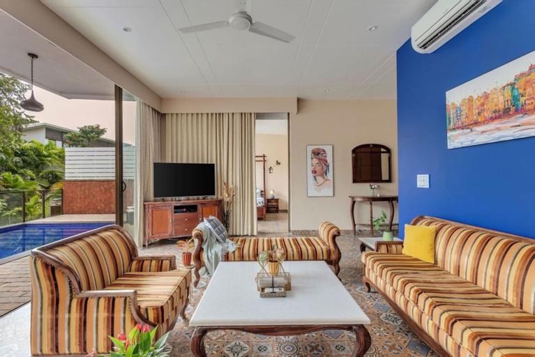 Living area 2, Nerul Bliss Villa by Dia Hotels, North Goa