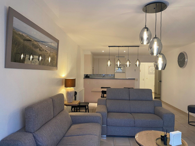 Living room 3, Stylish Apartment With North Sea Views, West-Vlaanderen