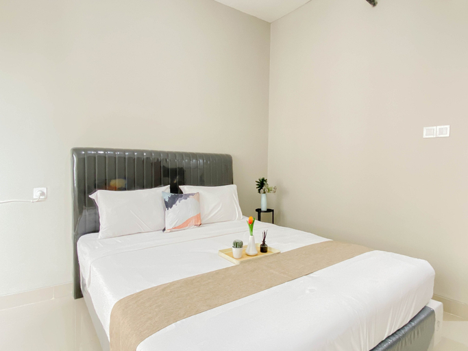 Bedroom 2, Best Homey and Nice Studio at Royal Sentul Park Apartment By Travelio, Bogor