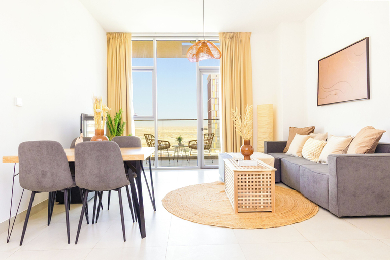 Living area 4, Bloomfields 1br Elegant Escape Pulse, Dubai