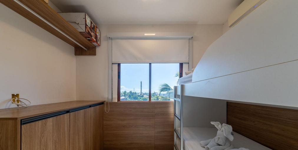 Room 5, Cobertura Beira-Mar | 4 Quartos | Varanda Gourmet e Churrasqueira | Barra Bali | Destino BSM 418, Barra de São Miguel