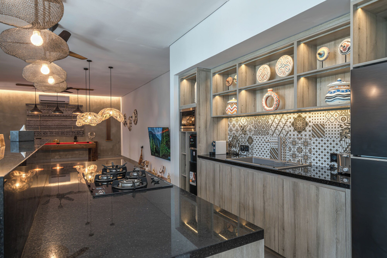Private kitchen, Kiena Ubud, Gianyar