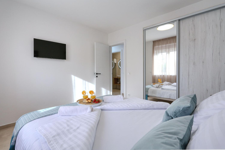 Bedroom 3, Apartments Bonaca with Jacuzzi, Privlaka