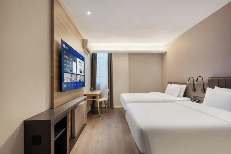 Bedroom 3, HanTing Hotel (Yueyanglou District Pipawang Overpass), Yueyang