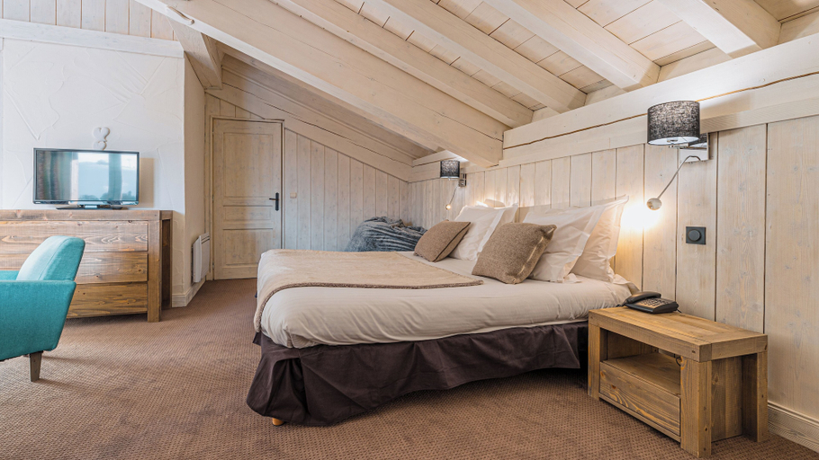Bedroom 3, Hôtel Le Carlina by Les Etincelles, Savoie
