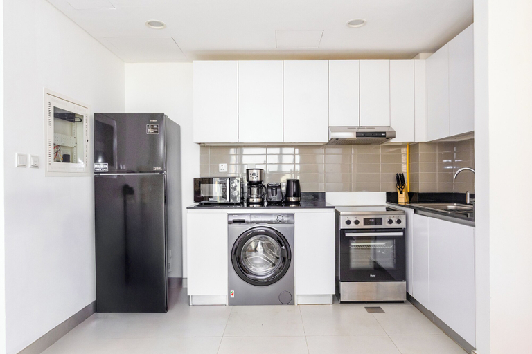 Private kitchen, Bloomfields 1br Elegant Escape Pulse, Dubai