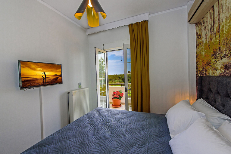 Bedroom 2, Platanias Villa Spyros, Crete