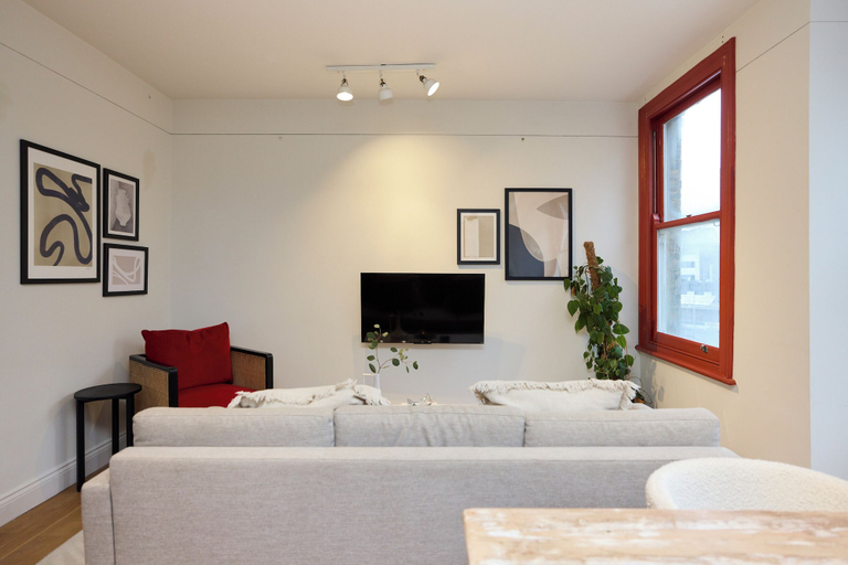 Living area, Above the Heath, London