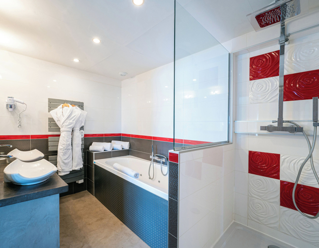 Bathroom 4, Hôtel Les Campanules by Les Etincelles, Savoie